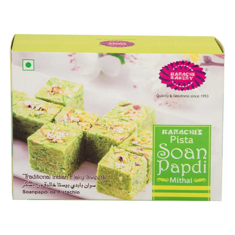 KARACHI BAKERY PISTA SOAN PAPDI 200GM