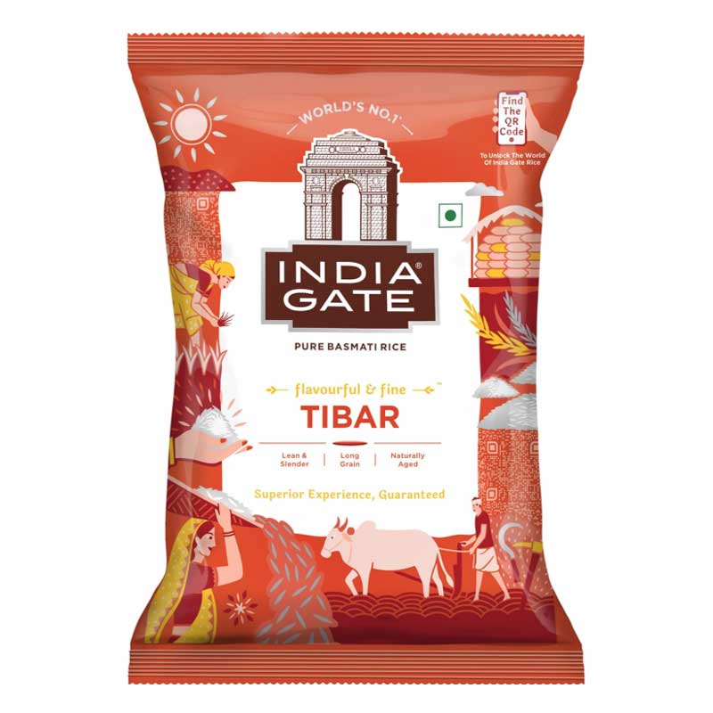 INDIA GATE TIBAR BASMATI RICE 5KG