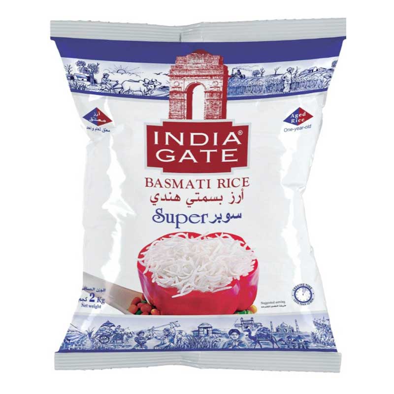 INDIA GATE BASMATI SUPER RICE 1KG 20% EXTRA