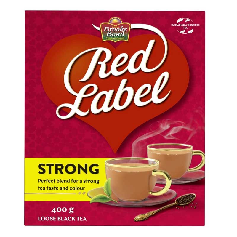 BROOKBOND RED LABELBLACK TEA 400GM