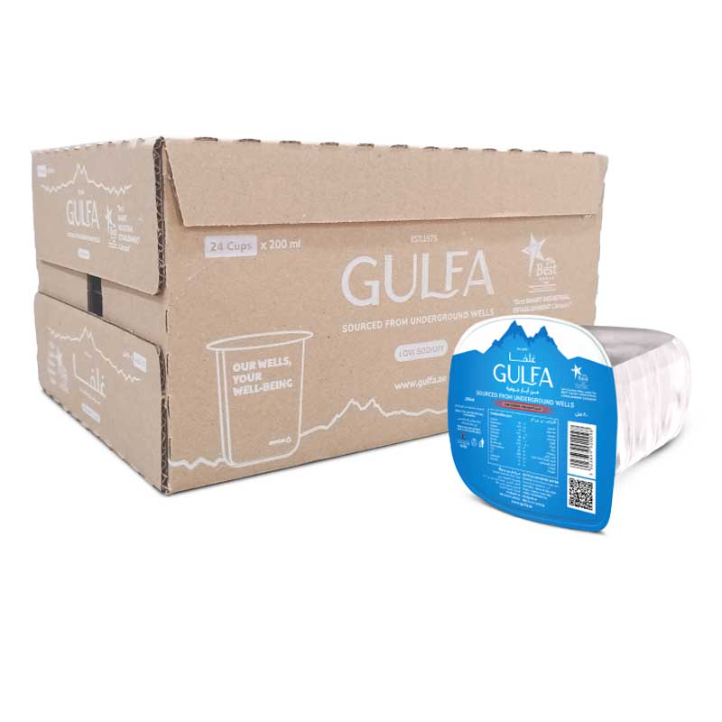GULFA CUP WATER 200ML