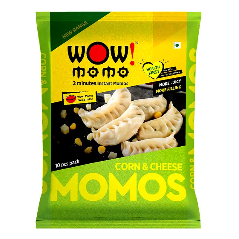WOW MOMO CORN &amp; CHEESE 240GM