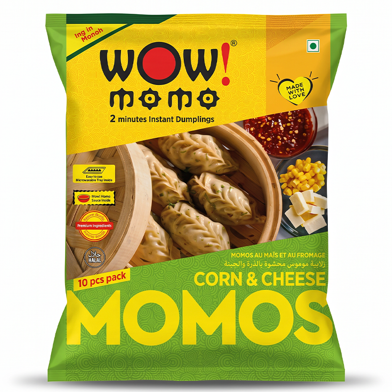 WOW MOMO CORN &amp; CHEESE 240GM
