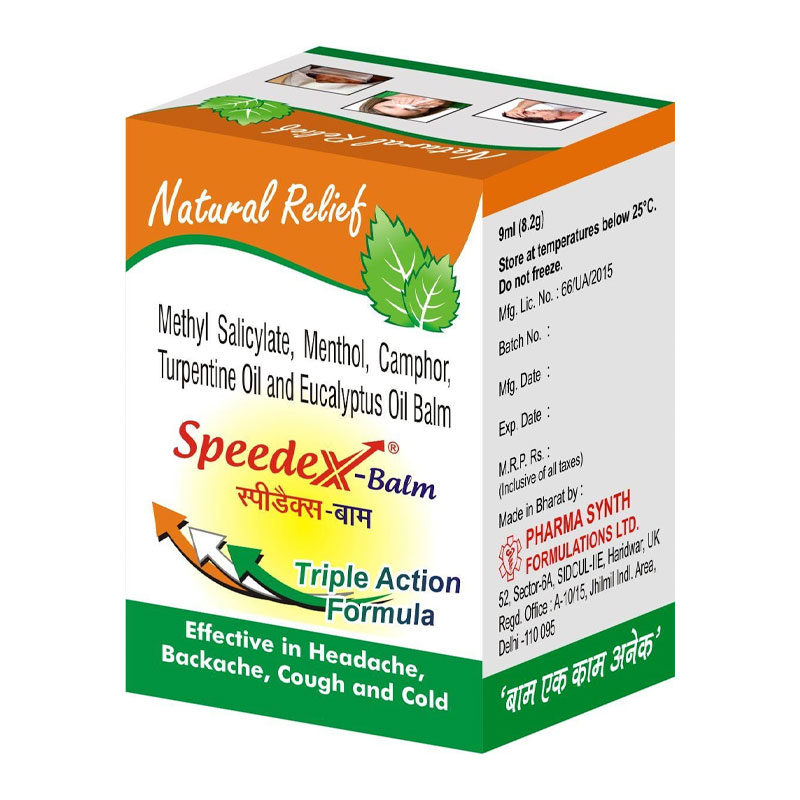 SPEEDEX MENTHOL BALM 9GM