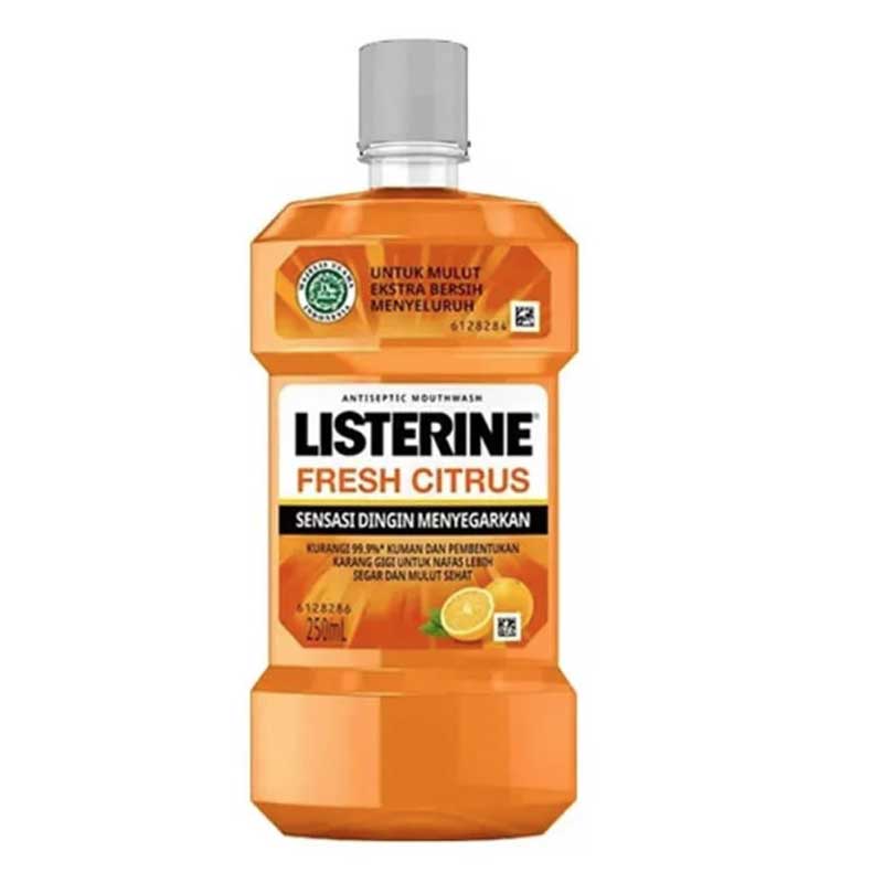 LISTERINE MOUTHWASH ORANGE 250ML