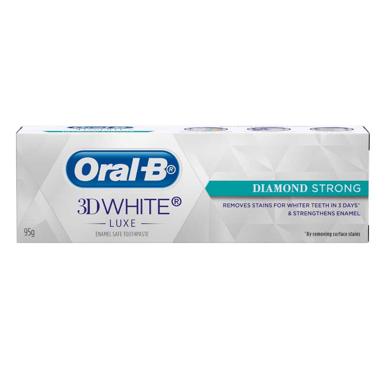 ORAL B 3D WHITE LUXE DIAMOND STRONG 90GM