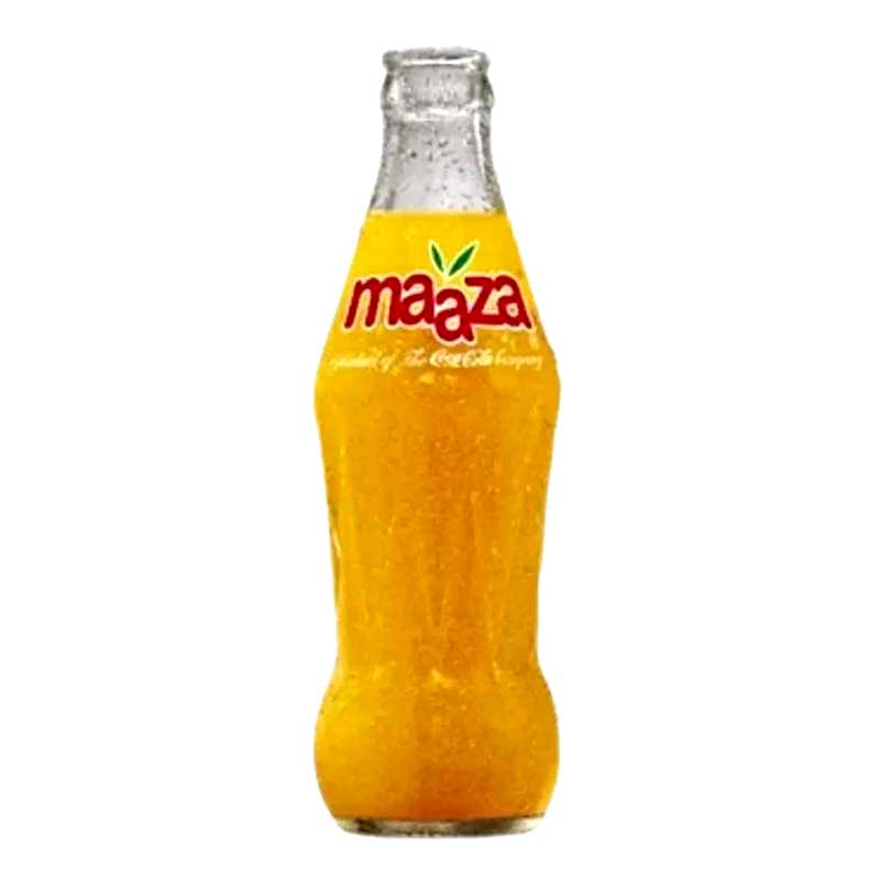 MAAZA GLASS BOTTLE 200ML