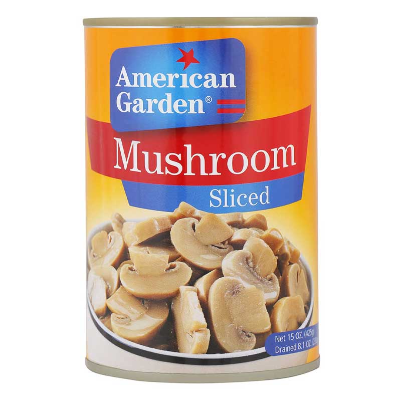 AMERICAN GARDEN MUSHROOM SLICED 425GM