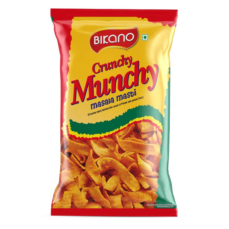 BIKANERVALA CRUNCHY MUNCHY MASALA 125GM