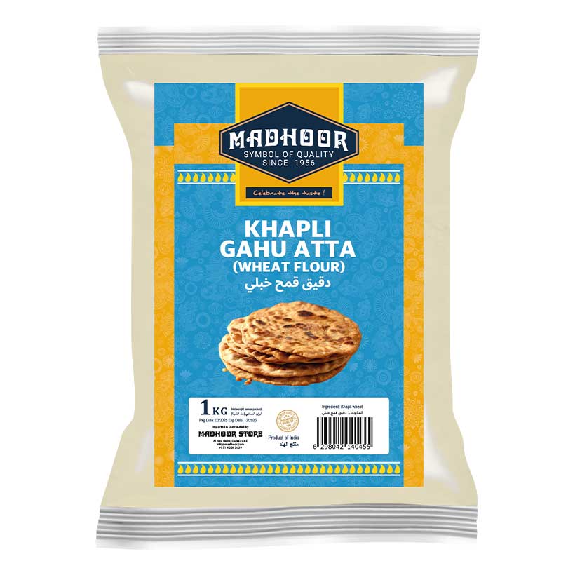 MADHOOR KHAPLI GAHU ATTA 1KG