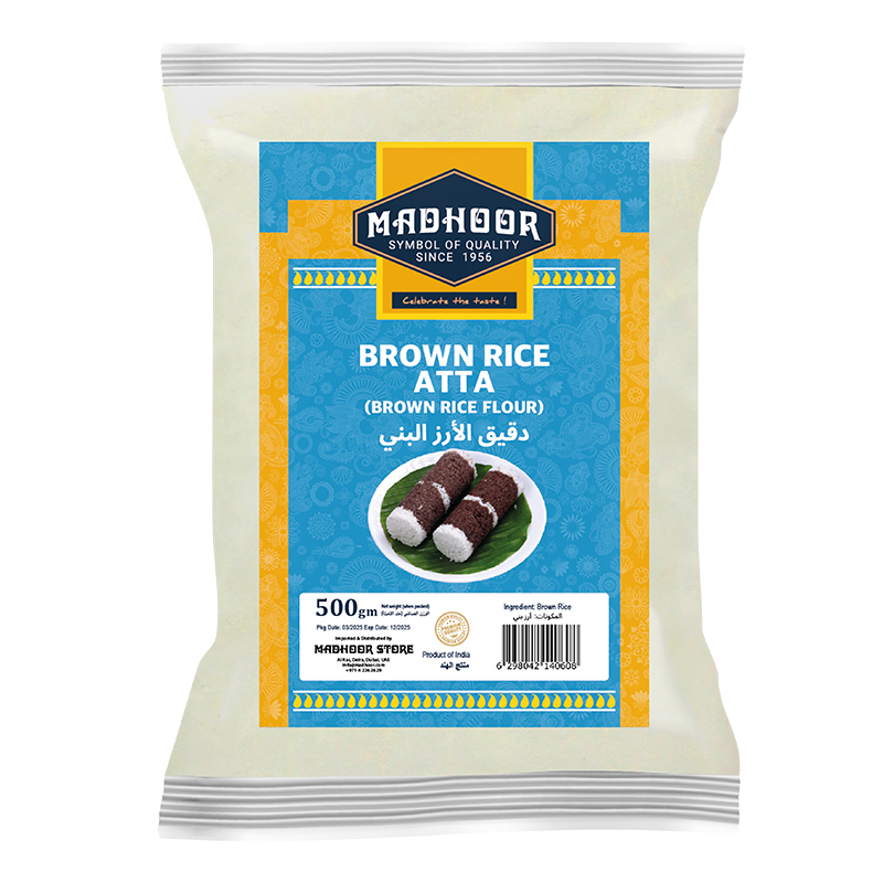 MADHOOR BROWN RICE ATTA 500GM