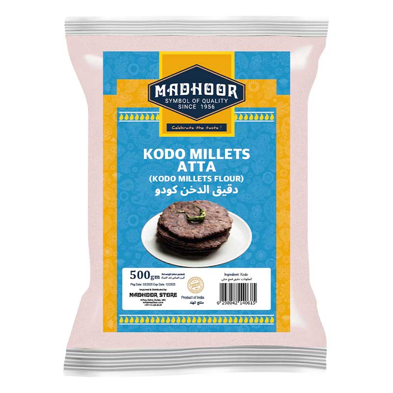 MADHOOR KODO MILLETS ATTA 500GM