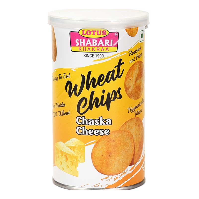 LOTUS CHEESE WHEAT CHIPS 100GM