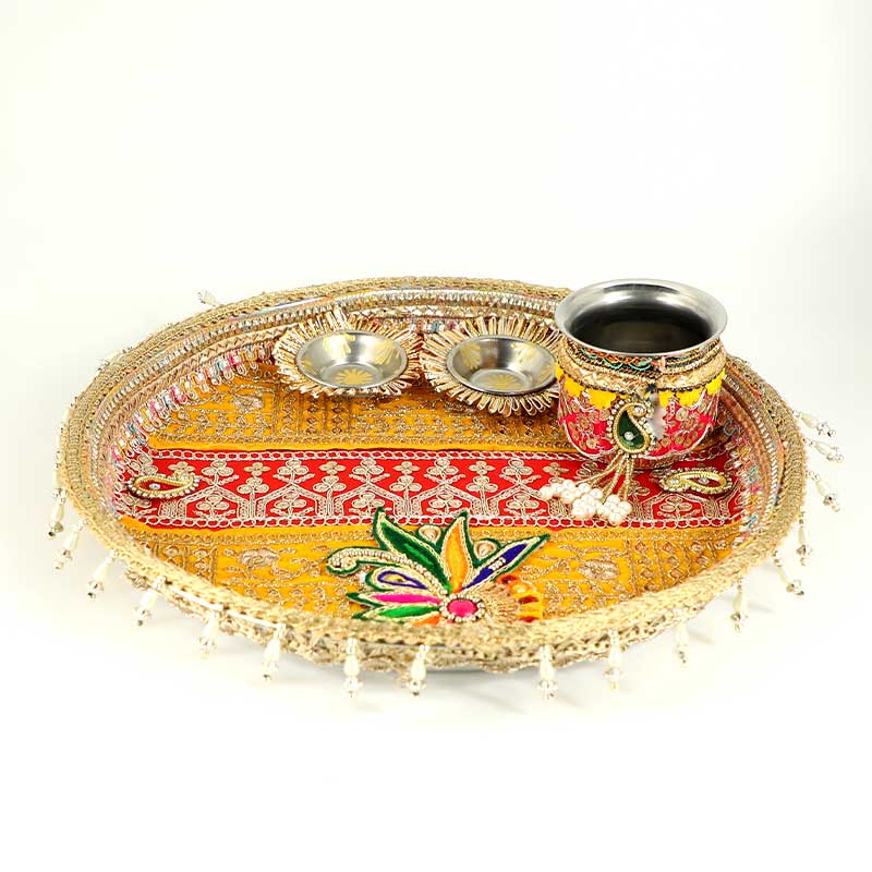 MADHOOR POOJA THALI 17500