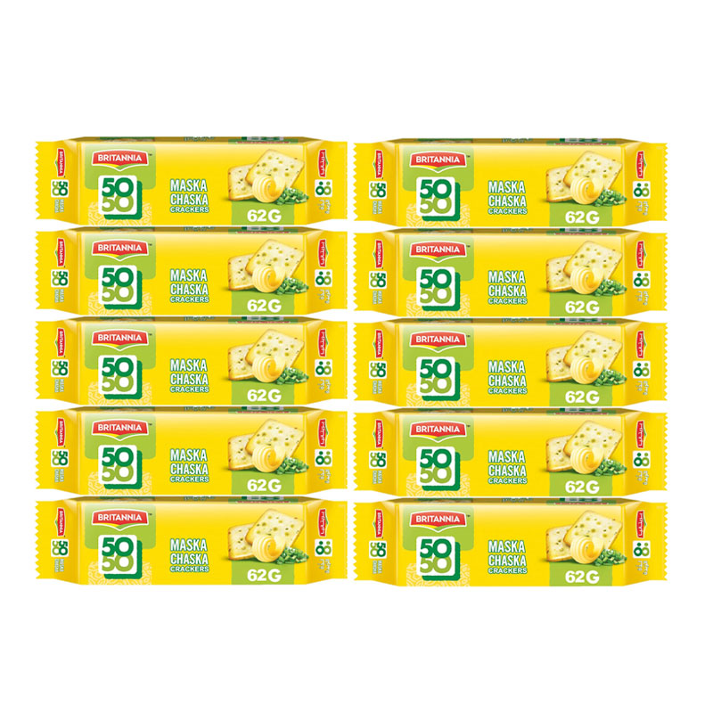 BRITANNIA MASKA CHASKA 10X62GM
