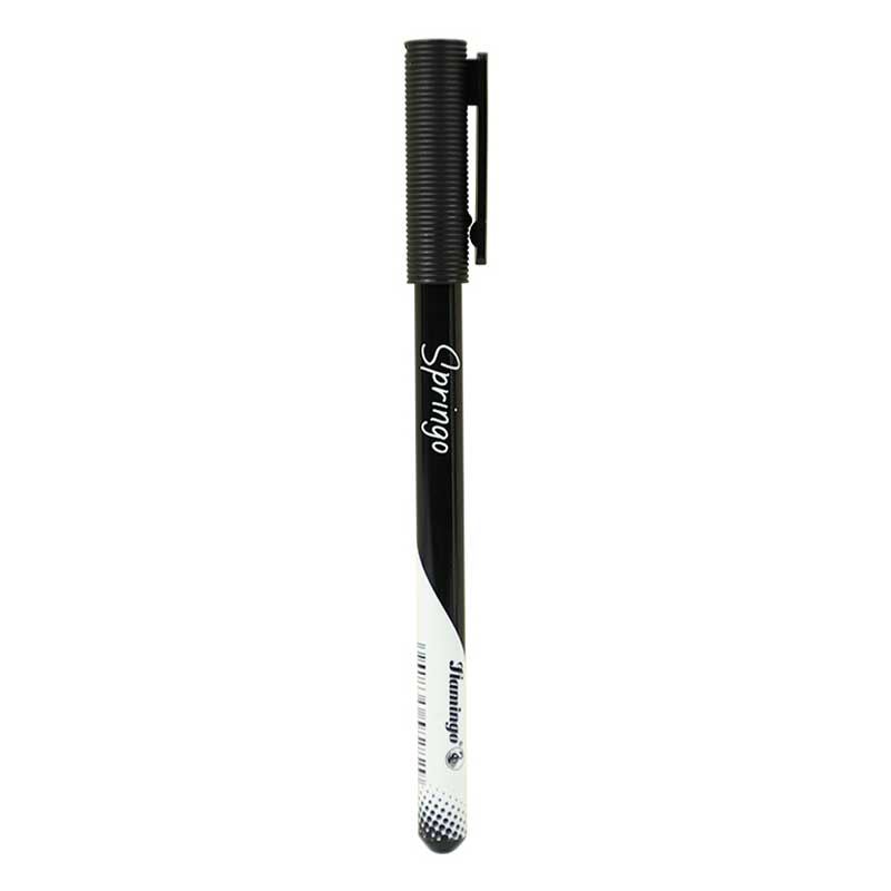 SPIRINGO BALL PEN BLACK 1MM