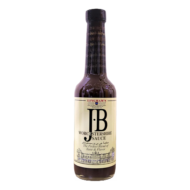 LINGHAMS J.B WORCESTERSHIRE SAUCE 280ML