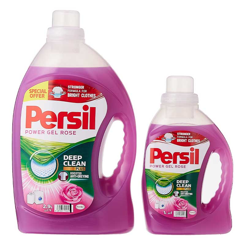 PERSIL GEL ROSE 2.9L+1L