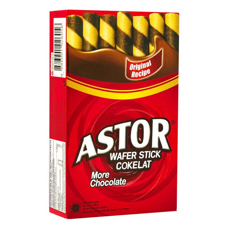 MAYORA  ASTOR CHOCO WAFER ROLL 7X40GM @25%OFF