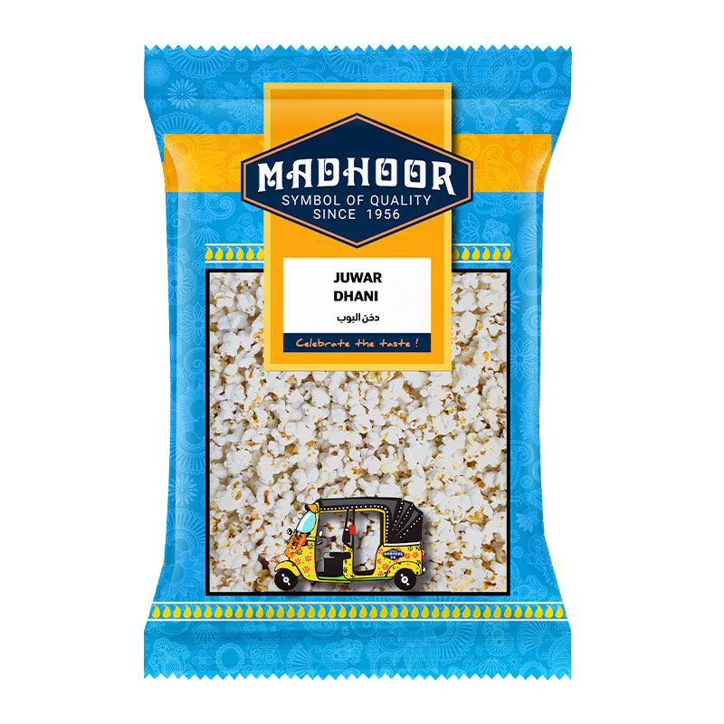 MADHOOR JUWAR POP DHANI 25GM