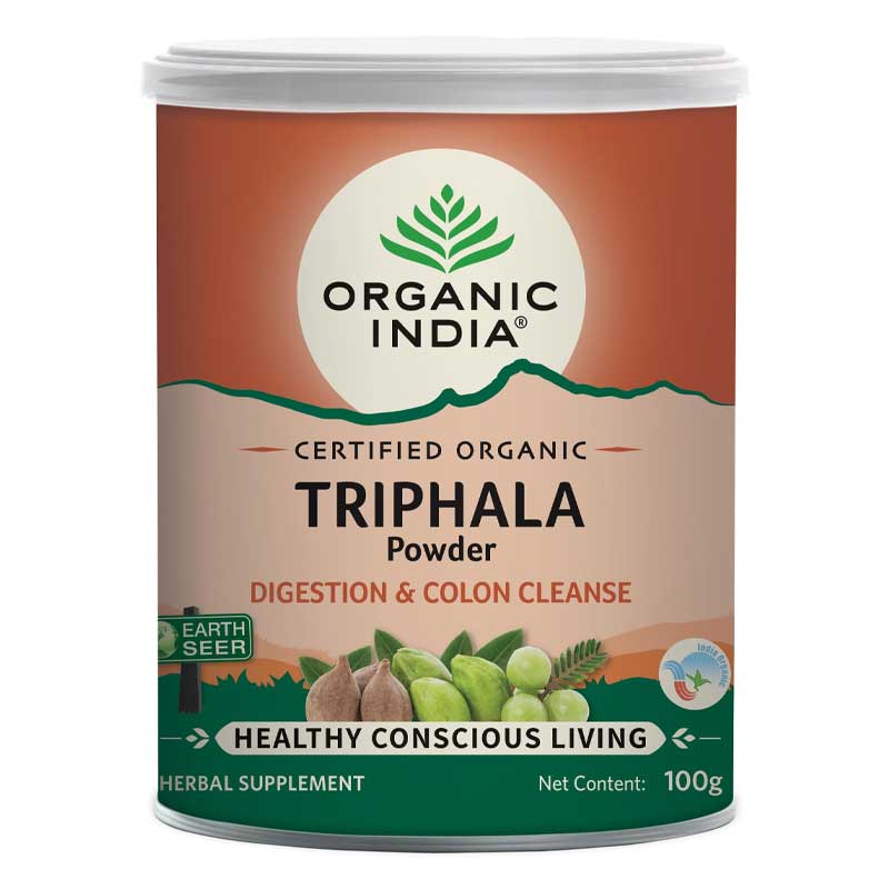 ORGANIC INDIA TRPHALA POWDER 100GM