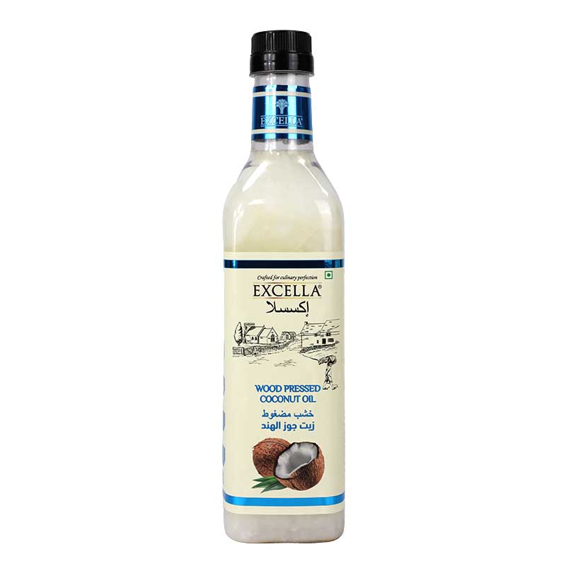 EXCELLA WOOD PRESSED COCONUT OIL 1LTR