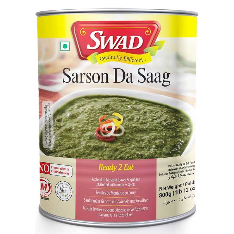 SWAD SARSON DA SAAG 800GM