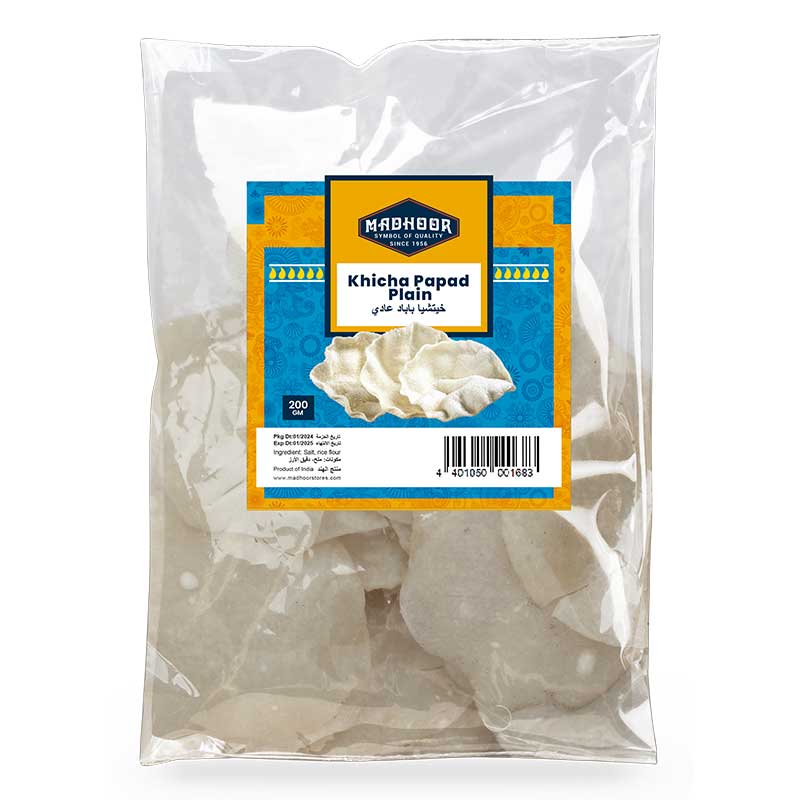 MADHOOR KHICHA PLAIN 200GM