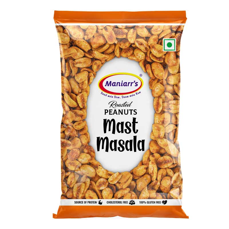 MANIARRS PEANUTS MAST MASALA 140GM