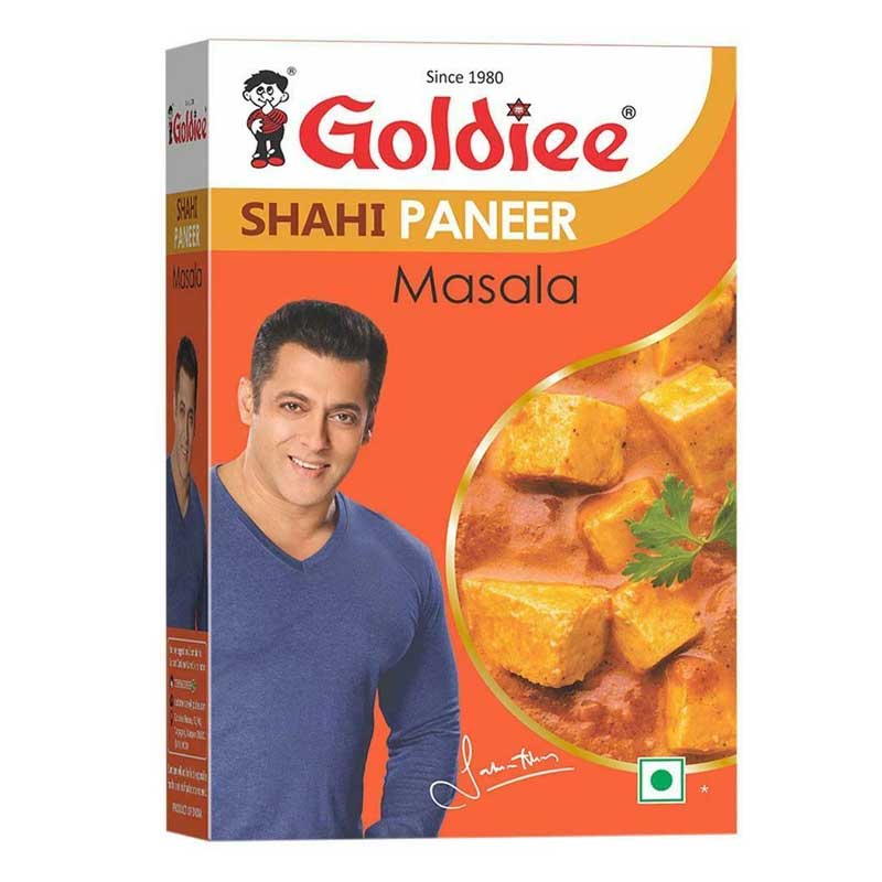 GOLDIEE SHAHI PANEER MASALA 100GM