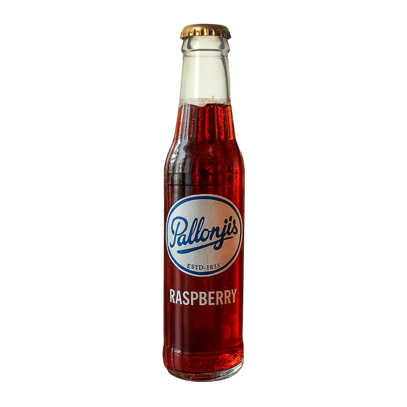PALOONJI RASBERRY SODA GLASS BOTTEL 300ML