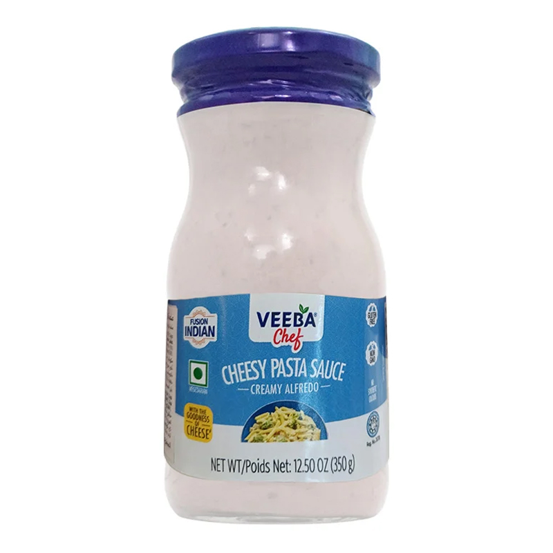 VEEBA CHEESEY PASTA SAUCE CREAMY ALFREDO 350GM