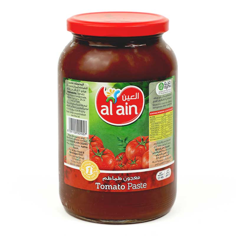 AL AIN TOMATO PASTE 1.1KG