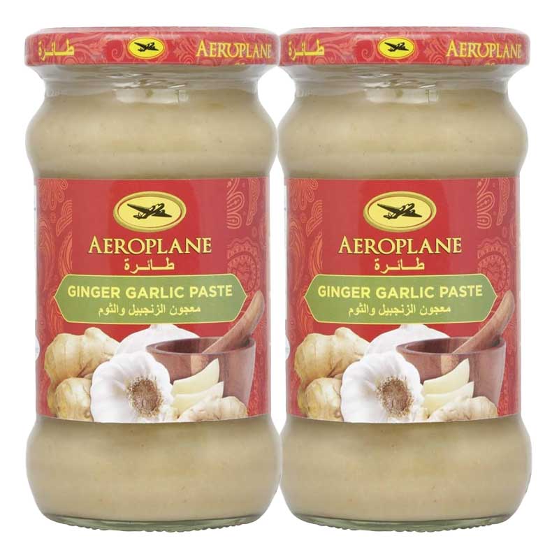 AEROPLANE GINGER GARLIC PASTE 2X300GM