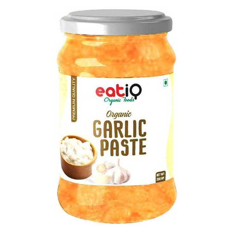 EATIQ ORGANIC GINGER GARLIC PASTE 200GM