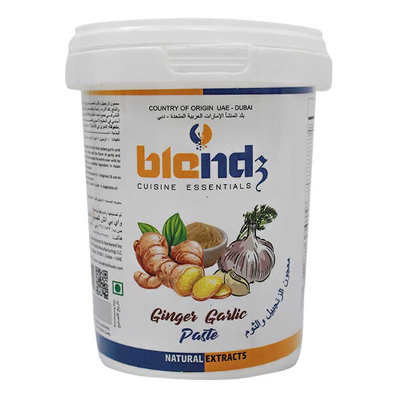 BLENDZ GINGER GARLIC PASTE 500GM