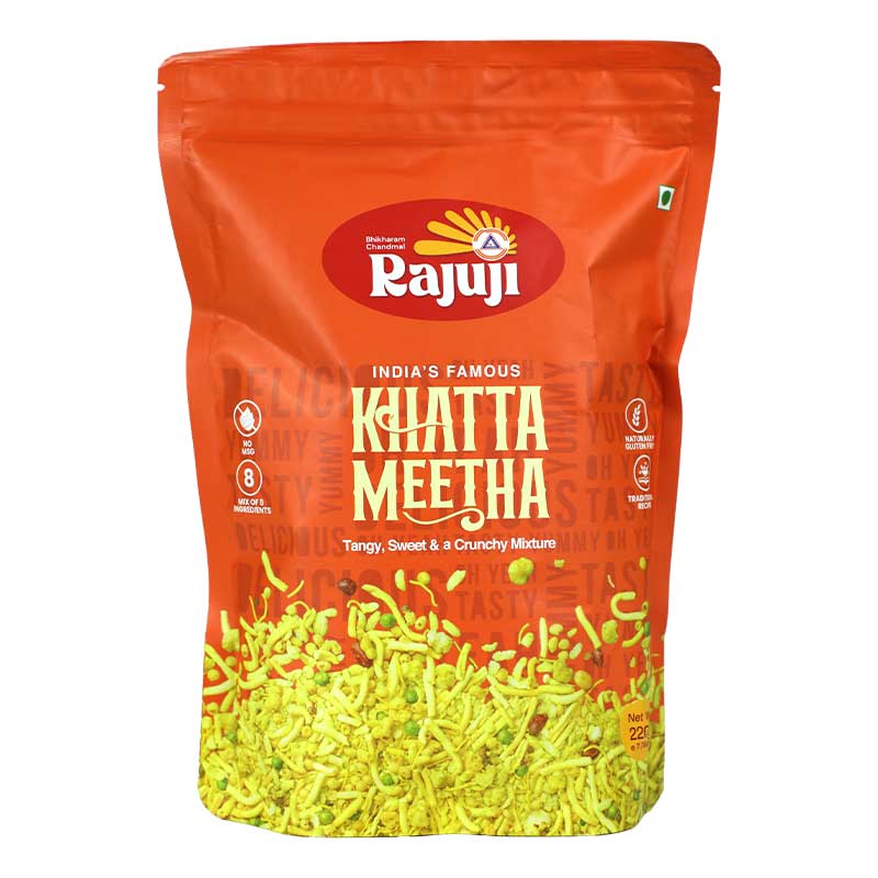 RAJUJI KHATTA MEETHA MIXTURE 220GM