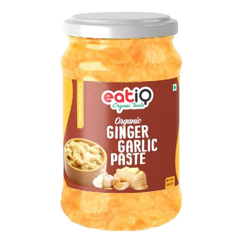 EATIQ ORGANIC GARLIC PASTE  200GM