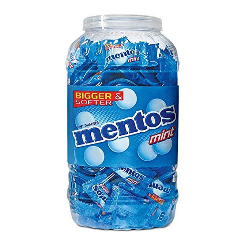MENTOS MINT TOFFEE JAR 540GM