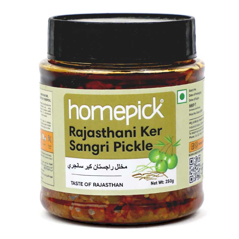 HOMEPICK PICKLE RAJASTHANI KER SANGRI 250GM