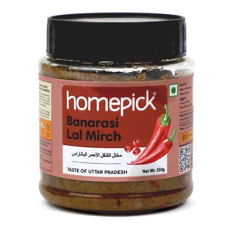 HOMEPICK PICKLE BANARASI LAL MIRCH 250GM