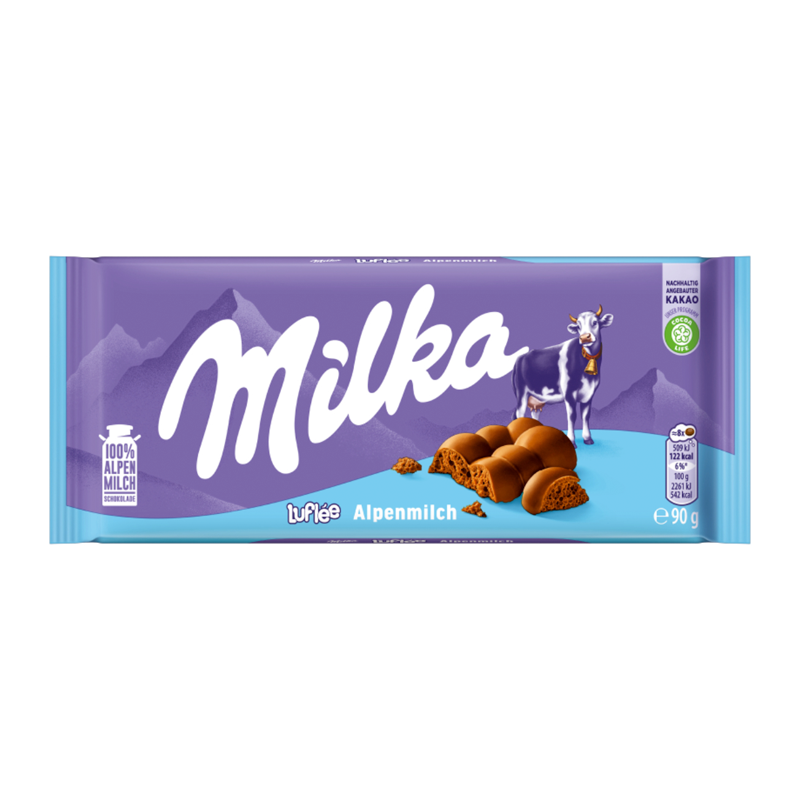 MILKA ALPENMILCH CHOCOLATE 90GM