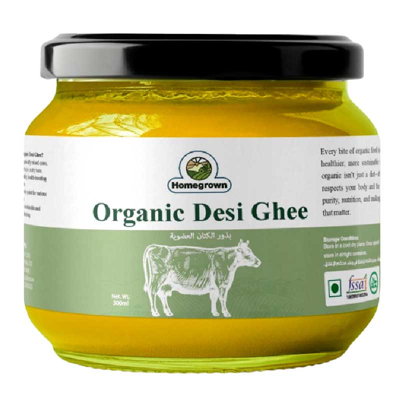 HOMEGROWN ORGANIC DESI GHEE 300ML