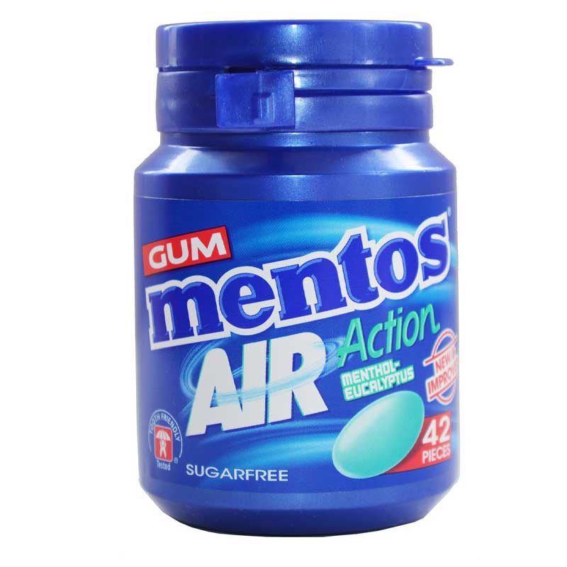 MENTOS AIR ACTION GUM 49GM