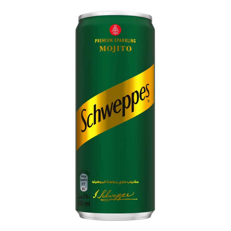 SCHWEPPES MOJITO CAN 253ML