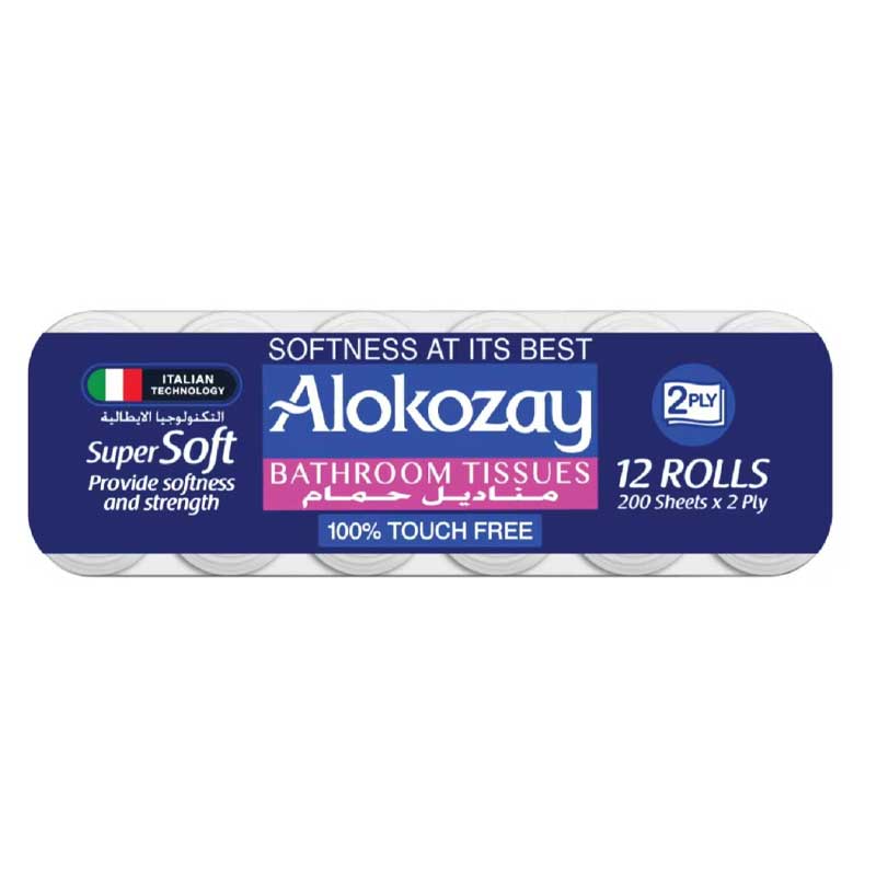 ALOKOZAY BATHROOM TISSUE 12 ROLL
