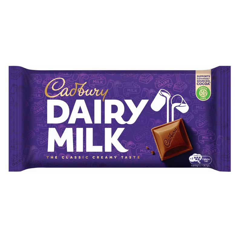 CADBURY DAIRY MILK 212GM