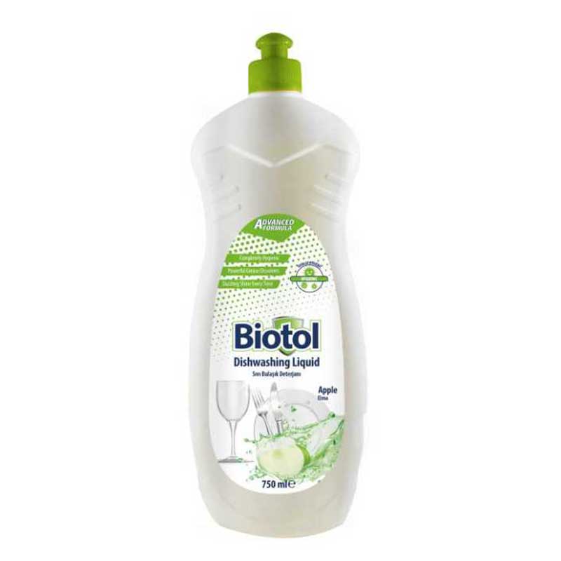 BIOTOL DISHWASH DETERGENT APPLE  750ML