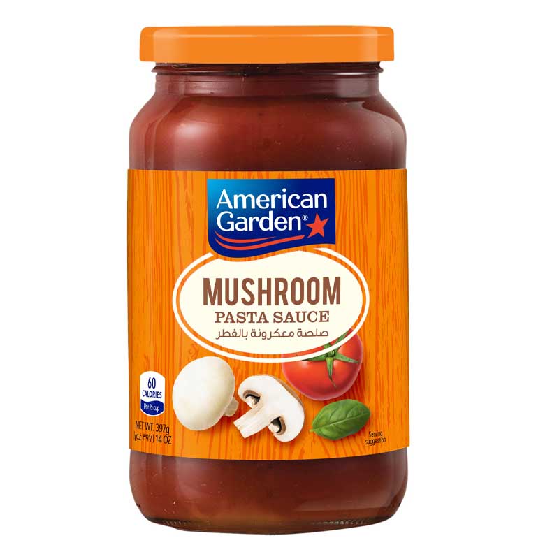 AMERICAN GARDEN PASTA SAUCE MUSHROOM 14oz
