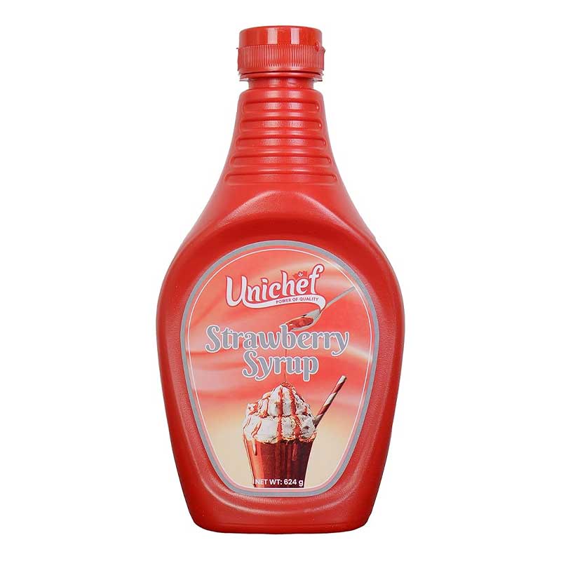 UNICHEF STRAWBERRY SYRUP 624GM